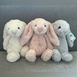 Jellycat Bashful Bunnies Bundle of 3